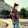 2017 New Fashion Parkas Winter Female Down Jacket Women Clothing Winter Coat Color Overcoat Women Jacket Parka Italy Winter 2017