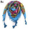 2017 New Fashion Ladies Big Square Scarf Printed Women Brand Wraps Hot-Sale Winter ladies Scarves cotton india floural headband