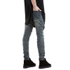 2017 New Fashion Jean Slim Homme Skinny Pencil Pants Style Hip-hop Mens Slim Fit Jeans Men Streetwear Mens Ripped Biker Jeans