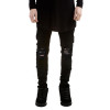 2017 New Fashion Jean Slim Homme Skinny Pencil Pants Style Hip-hop Mens Slim Fit Jeans Men Streetwear Mens Ripped Biker Jeans