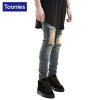 2017 New Fashion Jean Slim Homme Skinny Pencil Pants Style Hip-hop Mens Slim Fit Jeans Men Streetwear Mens Ripped Biker Jeans