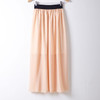 2016 Summer style Fashion Long Maxi Skirts Newest Elastic Waist Bohemia Long-Length Women Skirts Colorful Casual Skirts