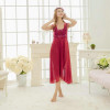 2016 Summer NEW Female Silk Sleepwear Lace Dressing Gowns Sweet Charming Women Sleepshirt Nightgowns High Quality 2016 Summer NEW Female Silk Sleepwear Lace Dressing Gowns Sweet Charming Women Sleepshirt Nightgowns High Quality