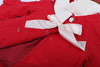 2016 spring&amp;autumn newborn girls cloak half trumpet sleeves girls clothing cardigan suit 4-24M red kids jacket casaco infantil