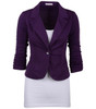 2016 Spring Women Slim Blazer Coat Hot Fashion Elegant Jacket One Button Brand Ladies Blazers Work Wear Casaco Feminino Clothes