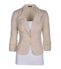 2016 Spring Women Slim Blazer Coat Hot Fashion Elegant Jacket One Button Brand Ladies Blazers Work Wear Casaco Feminino Clothes