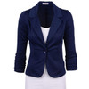 2016 Spring Women Slim Blazer Coat Hot Fashion Elegant Jacket One Button Brand Ladies Blazers Work Wear Casaco Feminino Clothes