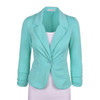 2016 Spring Women Slim Blazer Coat Hot Fashion Elegant Jacket One Button Brand Ladies Blazers Work Wear Casaco Feminino Clothes