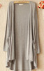 2016 spring summer Cardigan women long sleeve loose long thin coat with pocket sunscreen clothing blouses modal
