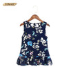 Flower Girls Dress Baby Princess Dress Vestido Infantil 2017 Summer Kids Dresses For Girls Clothes Chiffon Backless Dress Girl