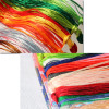 Flower Cotton Silk Thread DMC Cross Stitch Kits 100% Printed Embroidery DIY Handmade Needlework Wall Home Decor