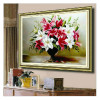 Flower Cotton Silk Thread DMC Cross Stitch Kits 100% Printed Embroidery DIY Handmade Needlework Wall Home Decor