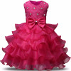 Flower Baby Infant Girl Dress Wedding Newborn kids dresses Baptism 1 year Birthday Party Tutu Dress Girl Clothes girls clothing