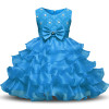 Flower Baby Infant Girl Dress Wedding Newborn kids dresses Baptism 1 year Birthday Party Tutu Dress Girl Clothes girls clothing