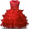 Flower Baby Infant Girl Dress Wedding Newborn kids dresses Baptism 1 year Birthday Party Tutu Dress Girl Clothes girls clothing