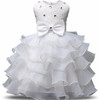 Flower Baby Infant Girl Dress Wedding Newborn kids dresses Baptism 1 year Birthday Party Tutu Dress Girl Clothes girls clothing