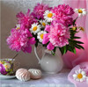 Flower arranging 5D DIY diamond Painting flowers Cross Stitch diamond embroidery mosaic diamonds wall stickers home decor vase