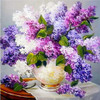 Flower arranging 5D DIY diamond Painting flowers Cross Stitch diamond embroidery mosaic diamonds wall stickers home decor vase