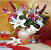 Flower arranging 5D DIY diamond Painting flowers  Cross Stitch diamond embroidery mosaic diamonds wall stickers home decor vase