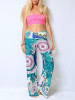 Floral Wide Leg Bottom Casual Pants