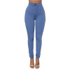 2016 New Sexy Women Fashion Jeans High Waisted Pencil Stretch Deim Pants Jeans Soft Skinny Stretchy Skinny Pants Slim Jeggings