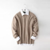 2016 New real mink cashmere sweater men pure 100% cashmere sweater pullovers men free shipping Wholesale price S275