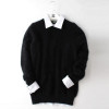 2016 New real mink cashmere sweater men pure 100% cashmere sweater pullovers men free shipping Wholesale price S275