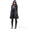 2016 New New Fashion Womens Slim Fit Trench Double-breasted Coat Outwear