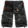2016 New men summer Camouflage military cargo shorts bermuda masculina jeans male fashion Casual baggy denim shorts plus size 42