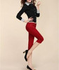 2017 Summer Style Women pants capris  woman candy color slimming capris pants cotton skinny denim capris for women plus size