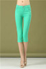 2017 Summer Style Women pants capris  woman candy color slimming capris pants cotton skinny denim capris for women plus size