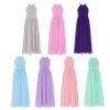 2017 Summer Style Girls Chiffon Flower Girl Tulle Dress Kid Pageant Party Ball Gown Prom Princess Formal Occassion Floral Dress