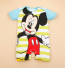 2017 Summer Style Baby Rompers Baby Girls Clothes Cotton Cute Mickey Minnie Romper Newborn Jumpsuits Ropa Bebes Baby Boy Clothes
