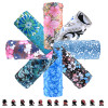 2017 Summer Out door Flower Bandana Novelty 25*48cm Seamless Magic Sunscreen Ride Multifunctional Bandana Muffler Unisex Scarves