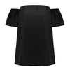 2017 Summer Off Shoulder Sexy Ruffle Tops Ladies Mesh Blouse Femme Short Sleeve Women Chiffon Office Shirts Female Blusas Tunic