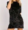 2017 Summer O-neck Short Sleeve Velour Dresses High Quality Women Velvet Dress Solid Loose Party Dress Vestido de festa GV484