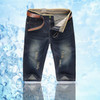 2017 summer new style men's short jeans casual trousers cotton Shorts Thin Denim Jeans Short for Men Jean Shorts