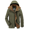 2017 Winter Down Jackets AFS JEEP Brand Jacket Cotton Padded Wool Male Thickening Long Coat Jacket Wholesale D206