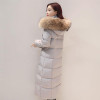 2017 Winter Down Coat Women Natural Fox Raccoon Fur Collar Hooded Jacket Female 90% Duck Down Coat Warm Thick Outwear A909