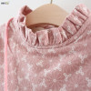 2017 Winter Baby Dress Girls Clothes Cute Print Long Sleeve Baby Party Dresses Thicken Warm Princess Vestido Toddler Costume