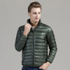 2017 Winter Autumn Duck down jacket mens slim fit long sleeve coats jackets 90% Down Content thin ultra light down jacket