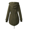 2017 Warm Winter Womens Oversized Parka Casual Outwear Military Hooded Thicken Fleece Coat Women's Winter Long Jackets Coats 5XL