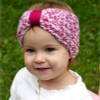 2017 warm knit crochet knot turban headband hair head bands wrap accessories for children girls kids hair ornaments headdress