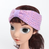 2017 warm knit crochet knot turban headband hair head bands wrap accessories for children girls kids hair ornaments headdress