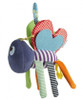 2016 New Arriving Hot 18cm Bee Activity Chimes Toy Bed Cathe Hanging Dolls Infant Toys Plush Toy Baby Gift
