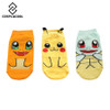 2016 New Arrival Kawaii Harajuku Pokemon Sock 3D Printed Cartoon Women's Socks Pikachu Novelty Low Cut Ankle Cute Socks Meias