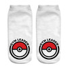 2016 New Arrival  Harajuku Pokemon Sock 3D Printed Cartoon Women's Socks Pikachu Novelty Low Cut Ankle Cute Socks Meias