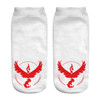 2016 New Arrival  Harajuku Pokemon Sock 3D Printed Cartoon Women's Socks Pikachu Novelty Low Cut Ankle Cute Socks Meias