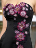 Evening Dresses Ever Pretty HE9928BBK Elegant Strapless Flowers Sequins Slitted mermaid Sexy  Evening dresses Vestidos 2017