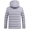 ENWAYEL Autumn Winter Hooded Casual Wadde Parka Men Jacket Coat Outerwear Fashion Hood Padded Quilted Warm Male Jackets DQ6679